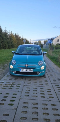 Fiat 500 cena 41900 przebieg: 72000, rok produkcji 2017 z Chojnice małe 79